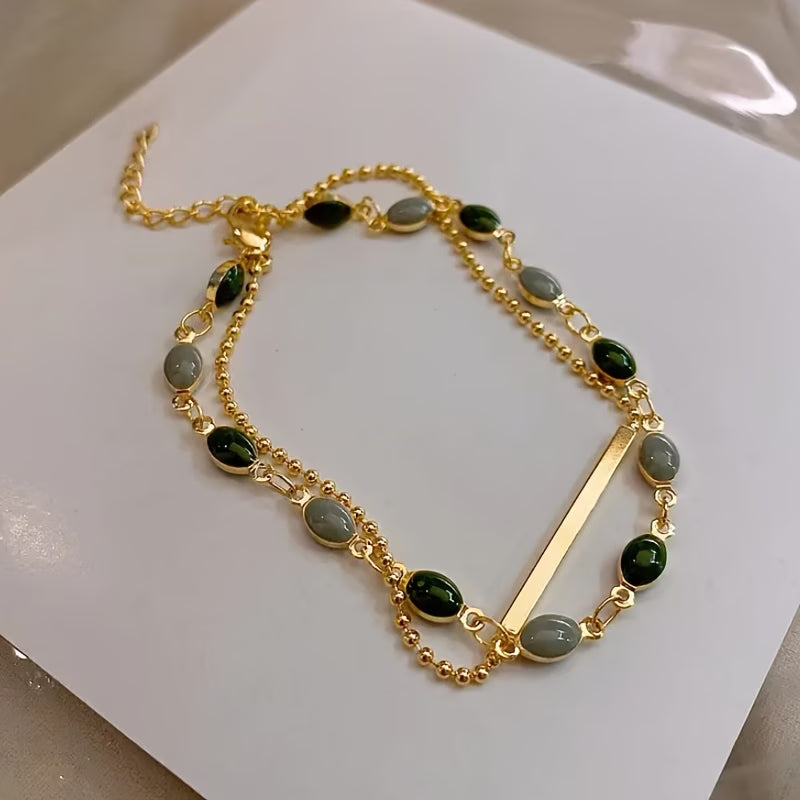 Layered Prestige Gold Bracelet