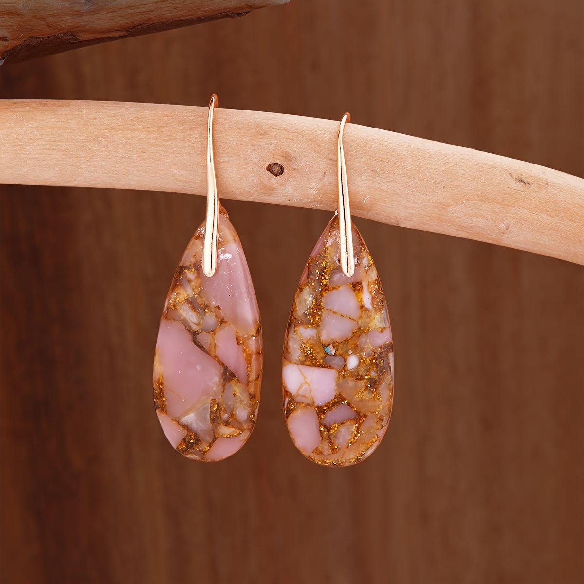 Trendy Artisan Teardrop Earrings