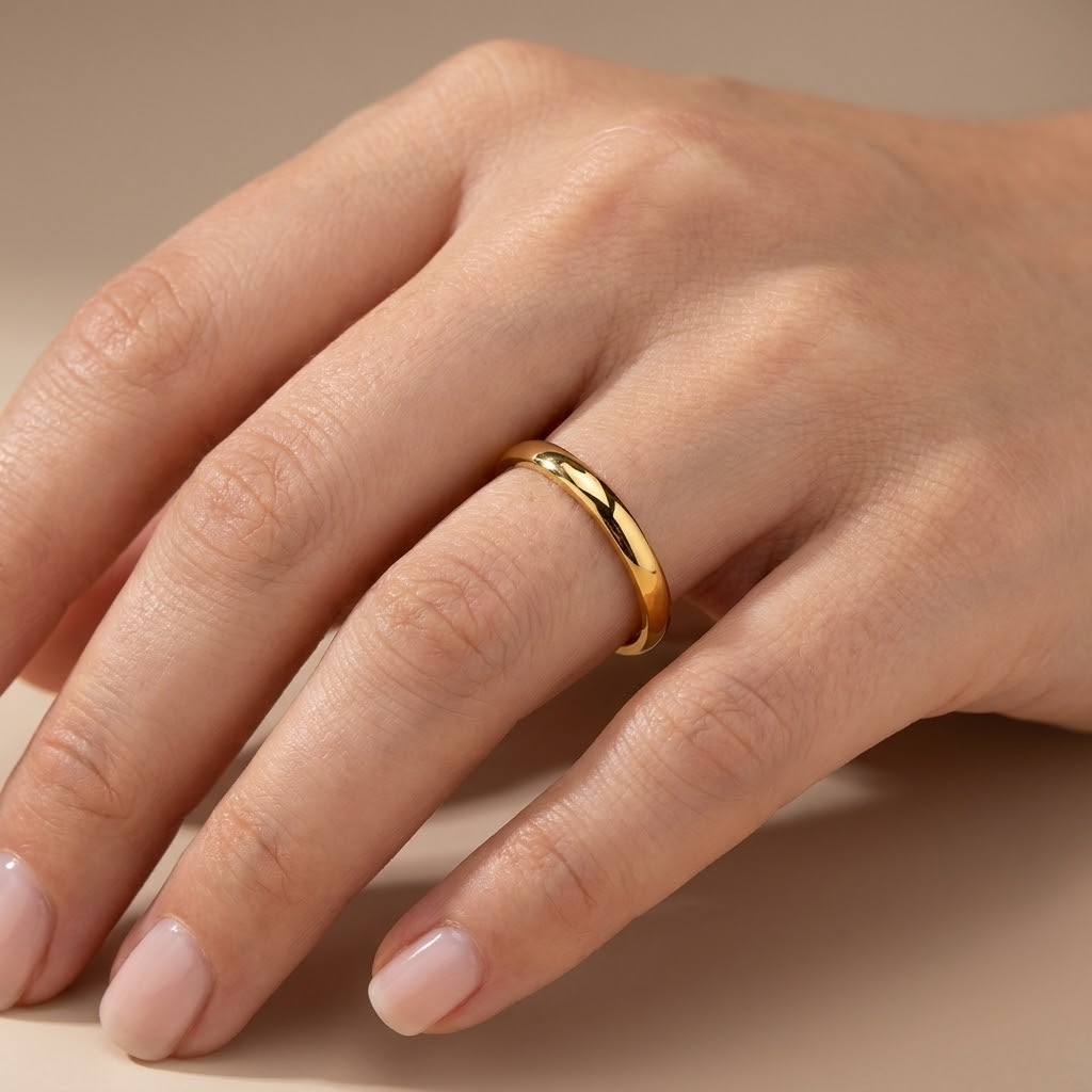 Classic Gold Band Ring