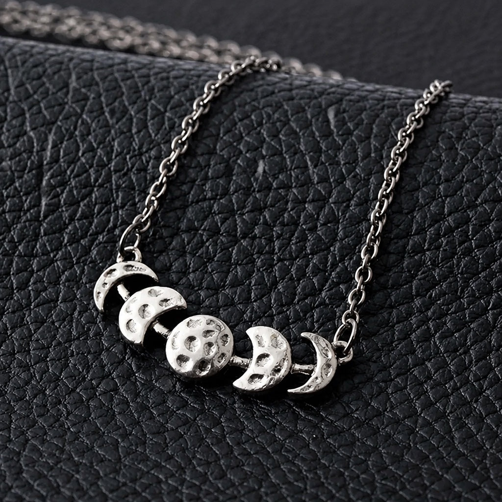 Heirloom Moon Pendant Necklace