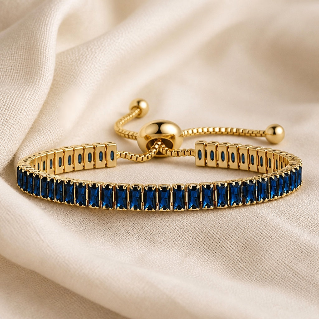 Refined Zirconia Tennis Bracelet