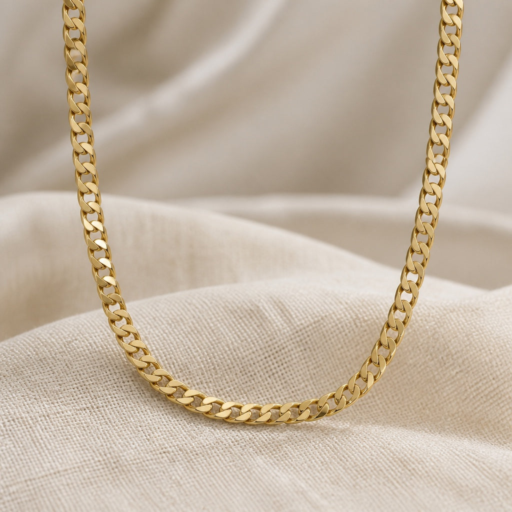 Imperial Gold Chain Necklace