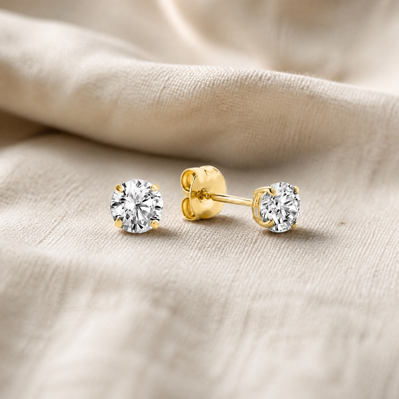 Premium Stone Stud Earrings