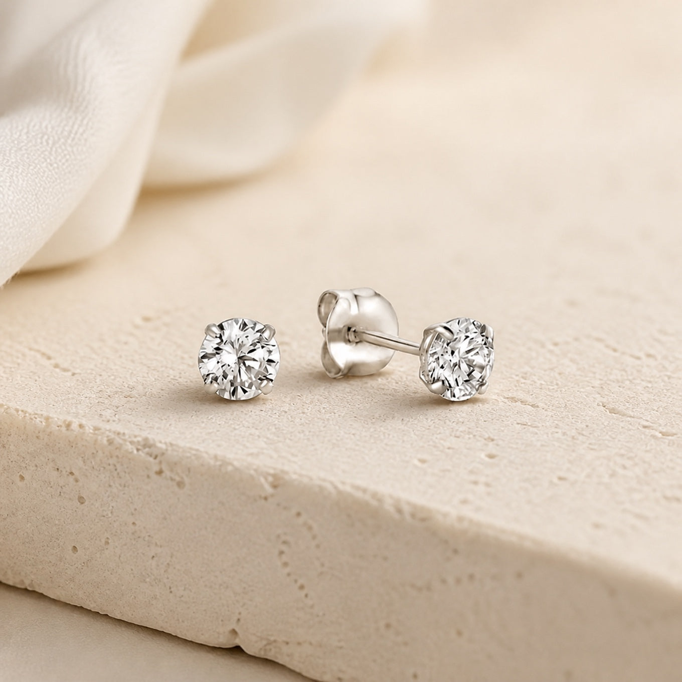 Premium Stone Stud Earrings