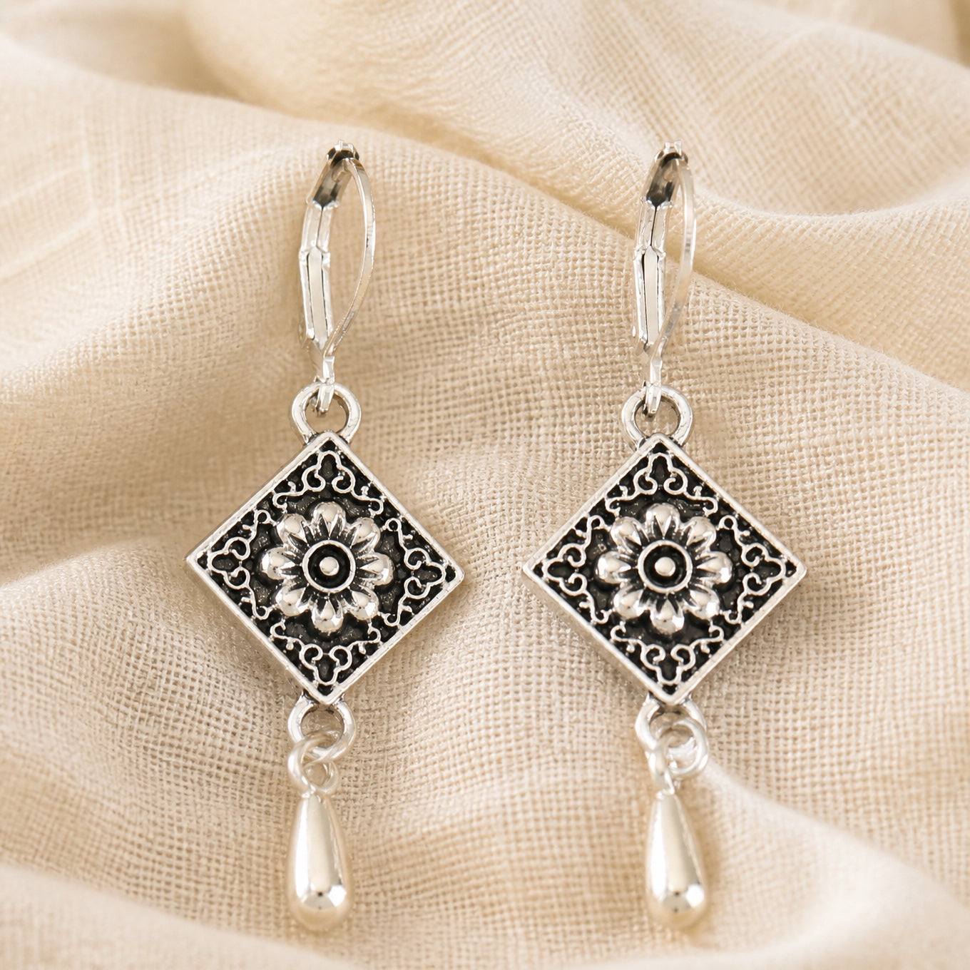Retro Bohemian Drop Earrings