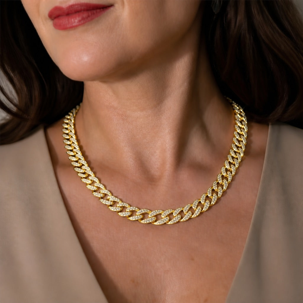 Prestige Gold Link Necklace