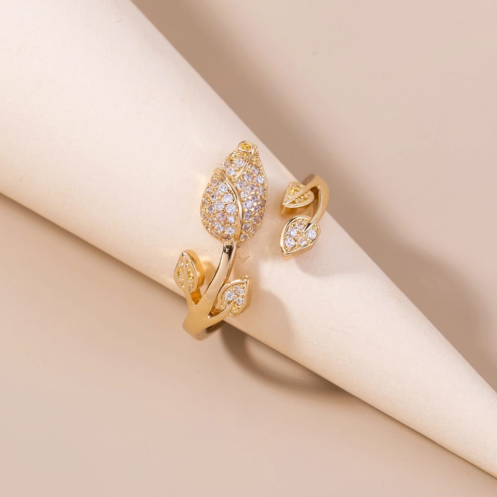Secret Floral Garden Ring