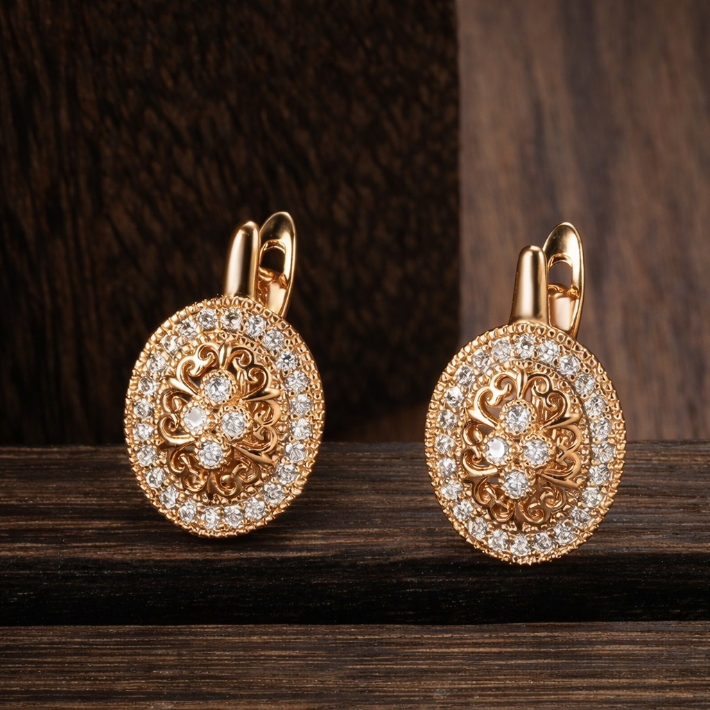 Exquisite Oval Pearl Hoop Earrings