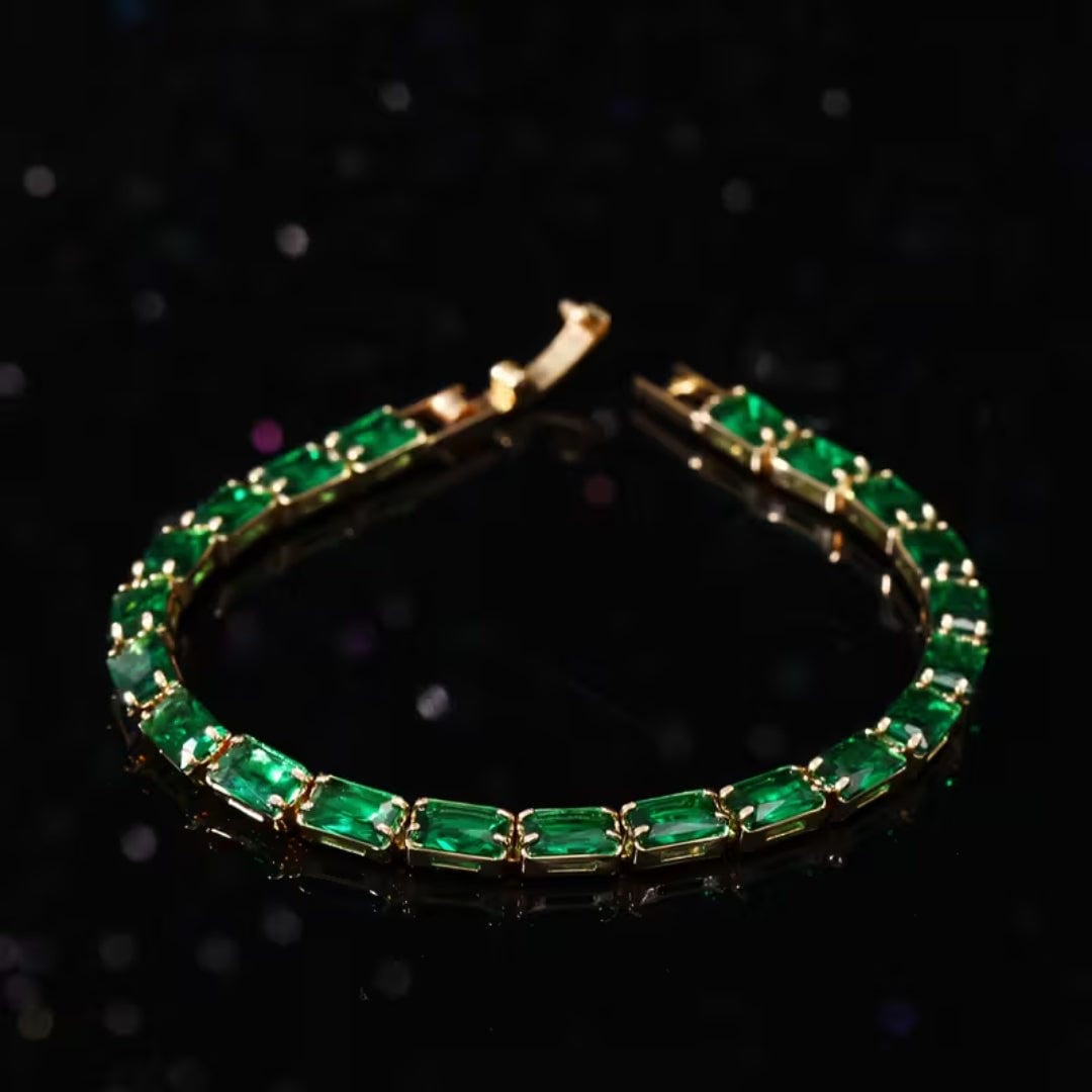 Timeless Emerald Tennis Bracelet