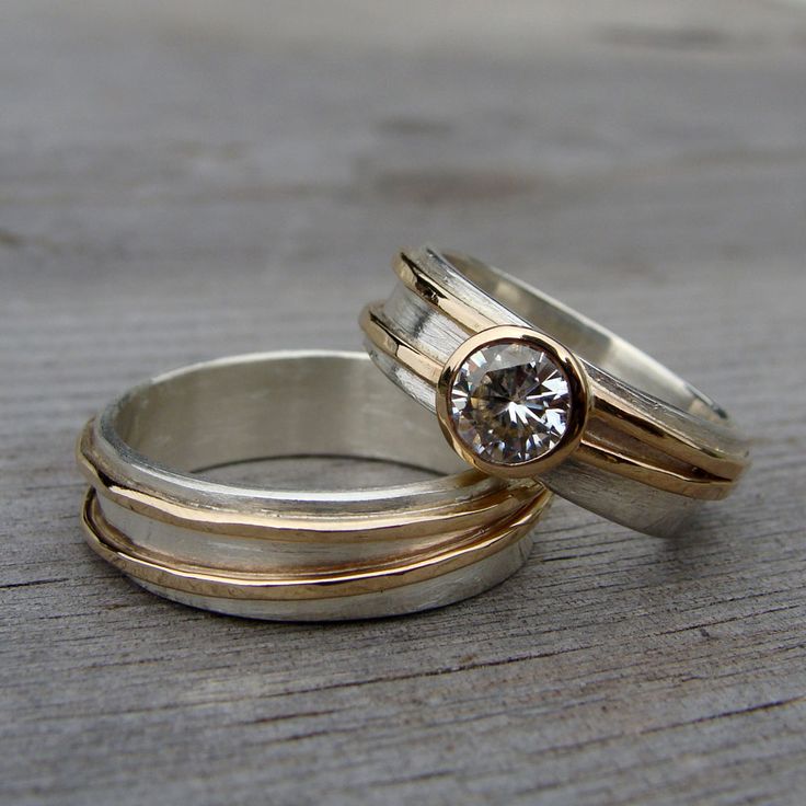 Vintage Fine Crystal Ring Set