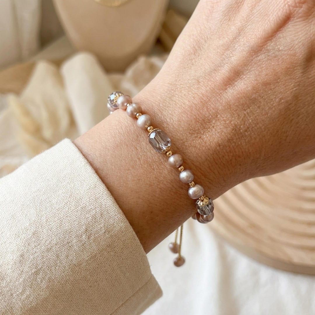 Luna Bead Adjustable Bracelet