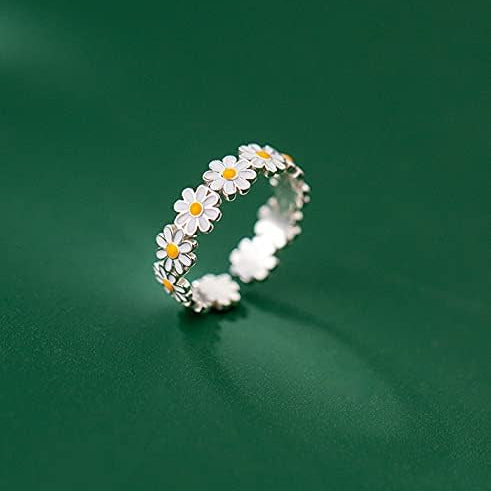 Daisy Crown Statement Ring