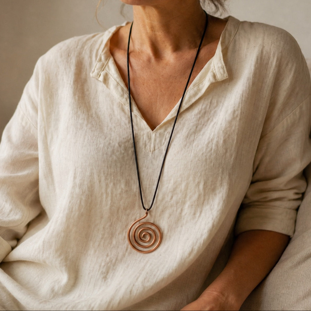 Copper Ember Mesa Necklace