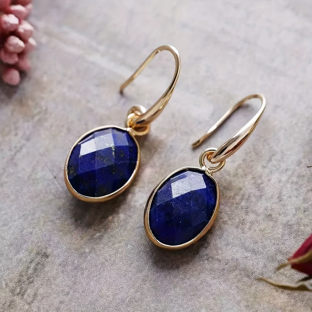 Iconic Oval Pearl Drop Earrings
