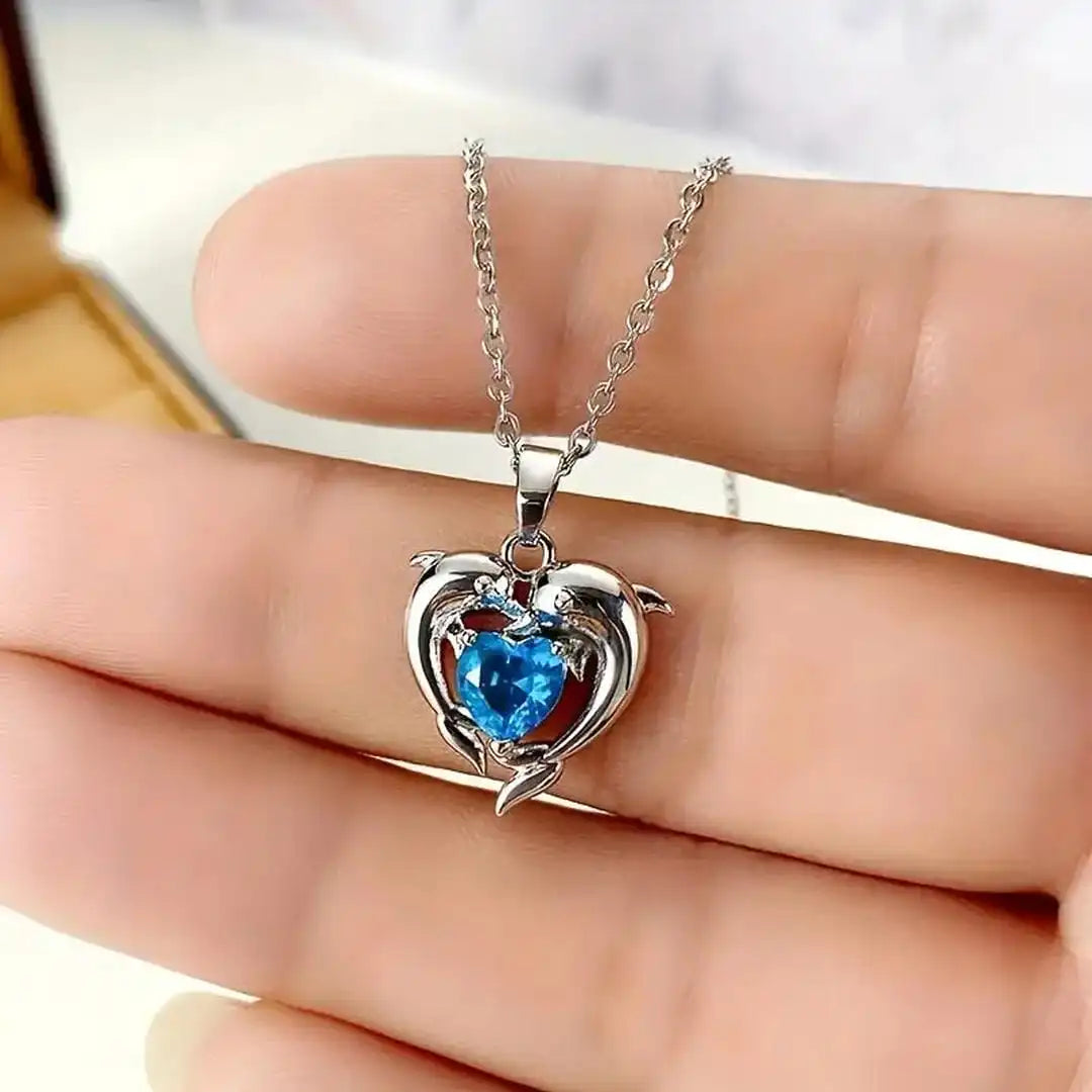 Versatile Oceanheart Twins Necklace