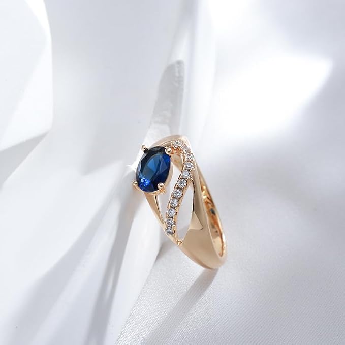 Vintage Cross Cubic Zirconia Ring