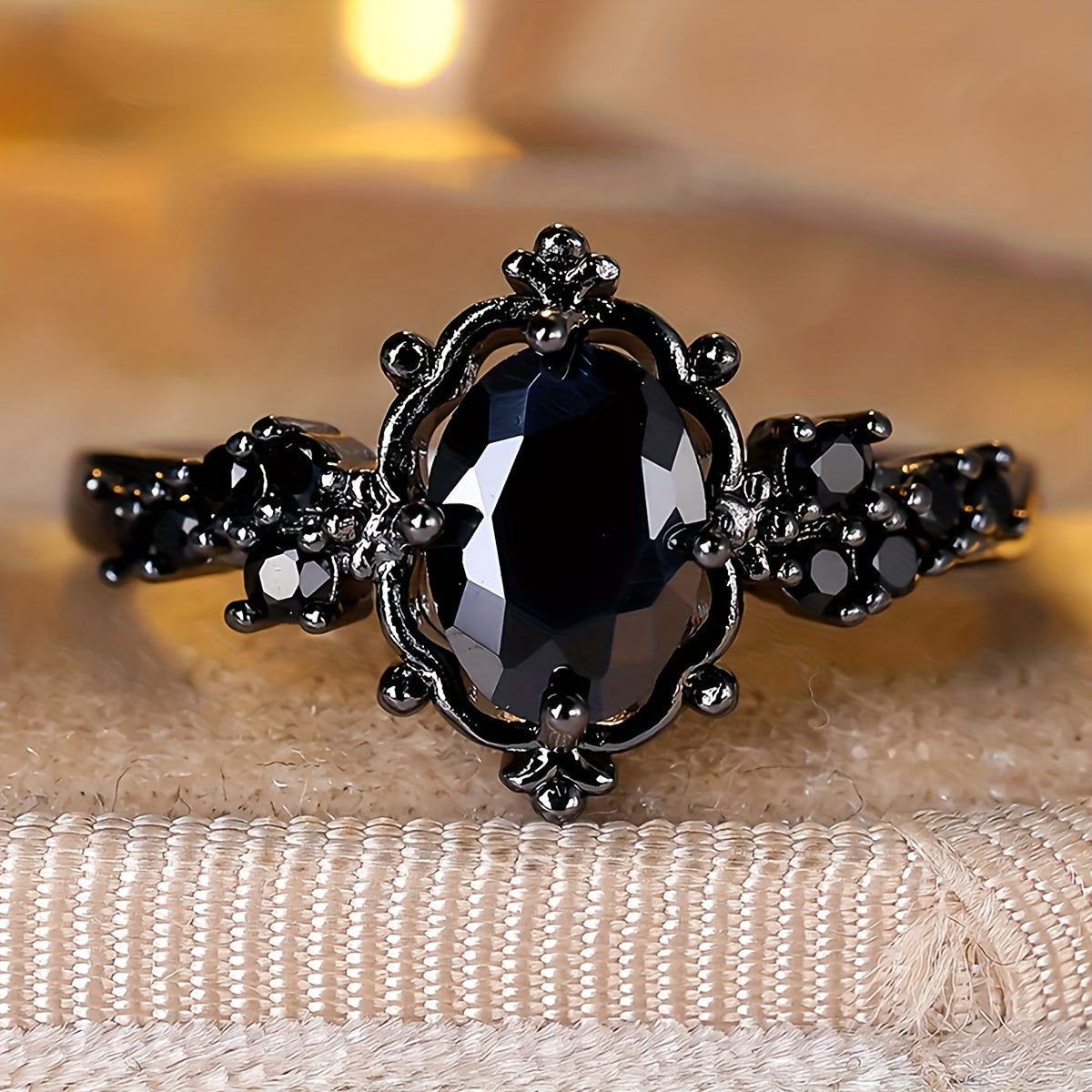 Black Radiance Onyx Ring