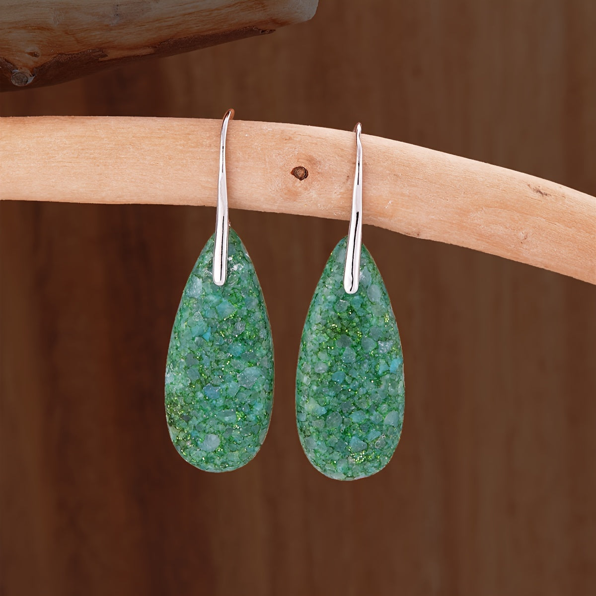Trendy Artisan Teardrop Earrings