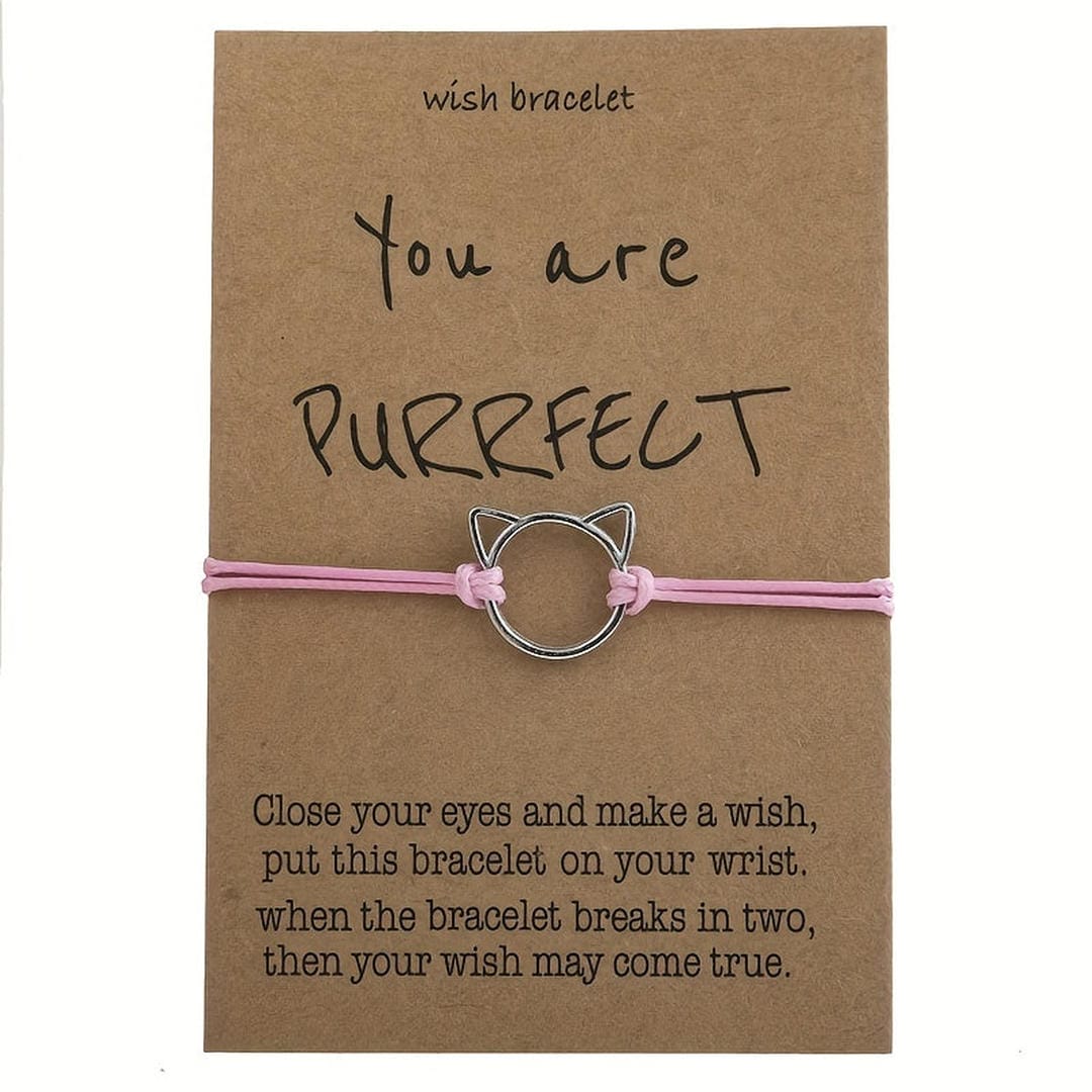 Purrrfect Silver Gifting Bracelet