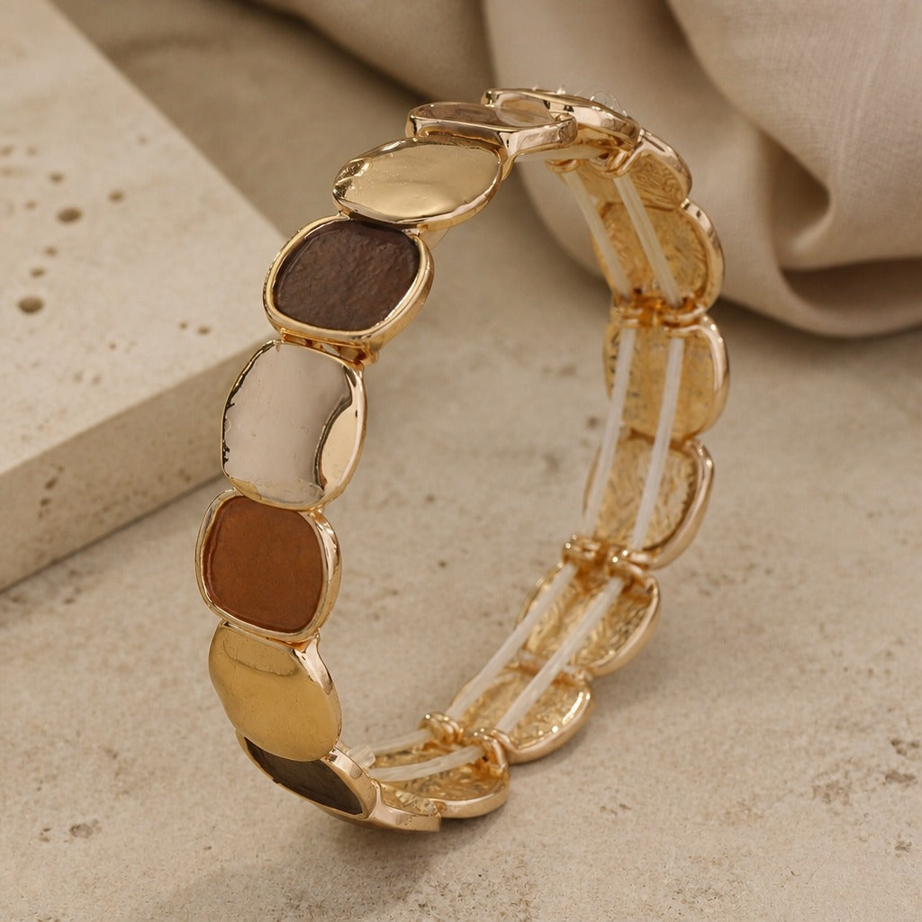 Artisan Gold Stretch Bracelet