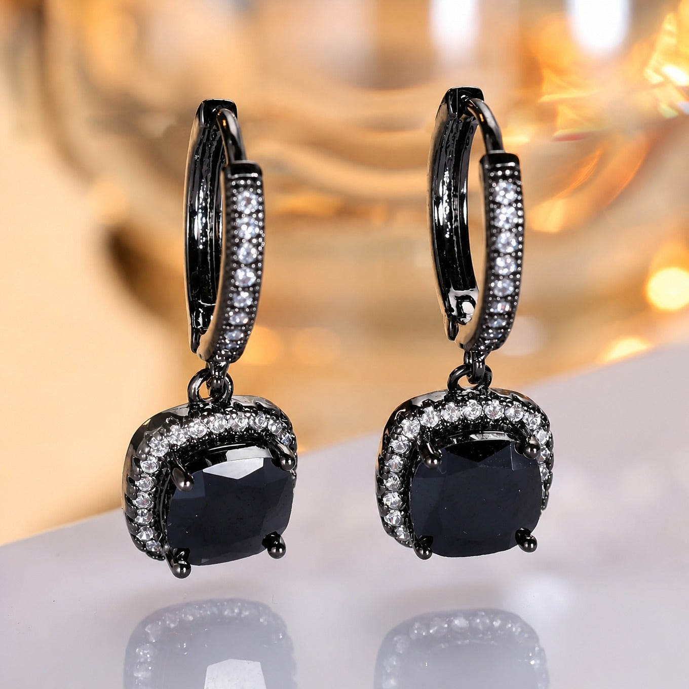 Noir Statement Earrings
