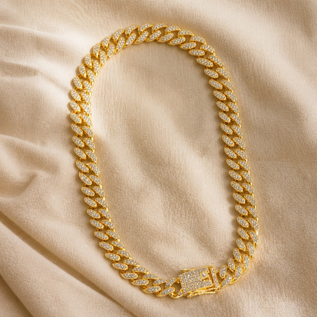 Prestige Gold Link Necklace
