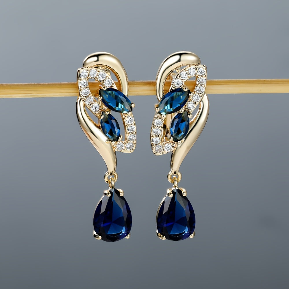 Birthstone Glam Earrings