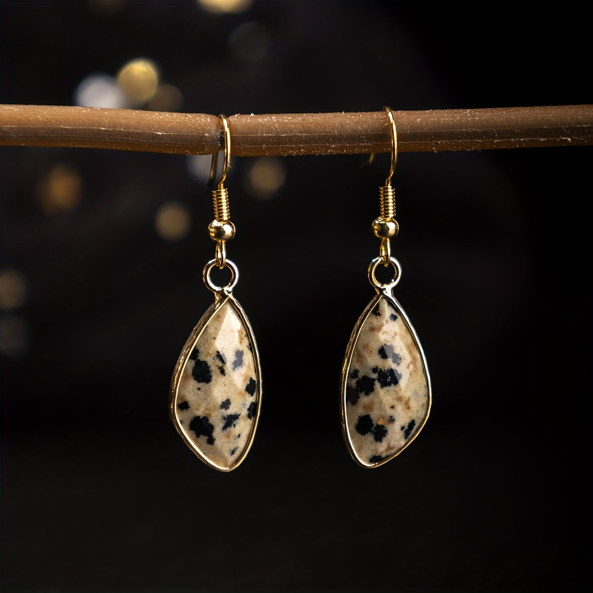 Majestic Horse Eye Cut Drop Earrings