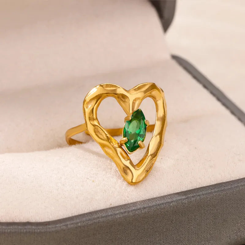 Emerald Affinity Jewel Ring