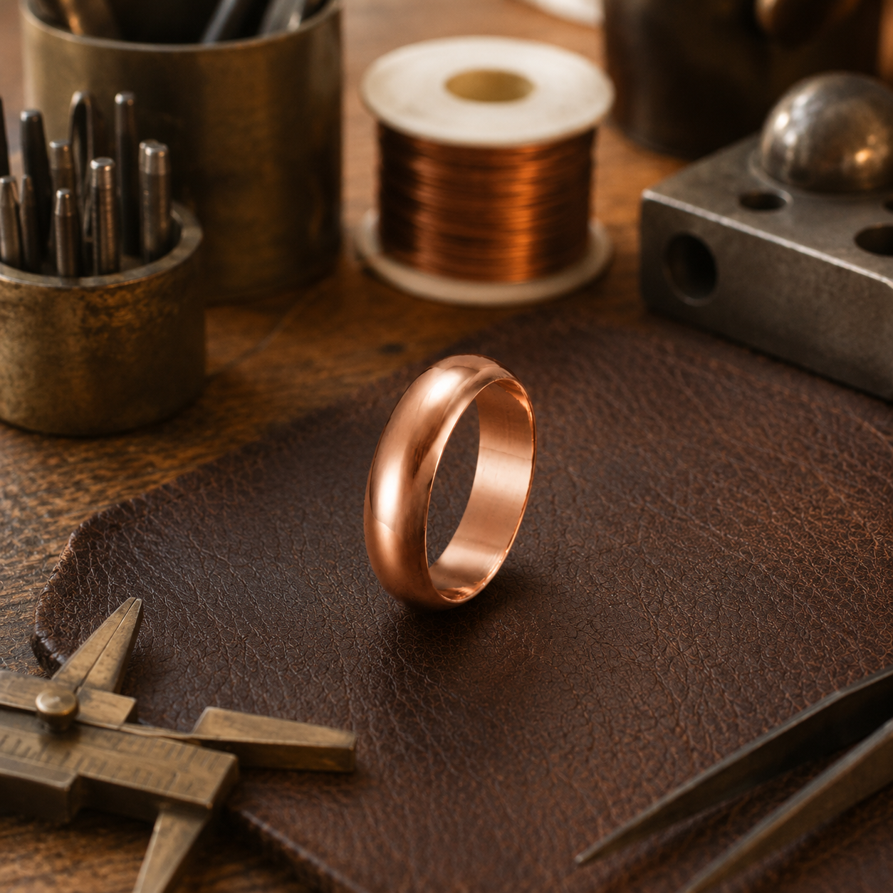 Plain Copper Ring