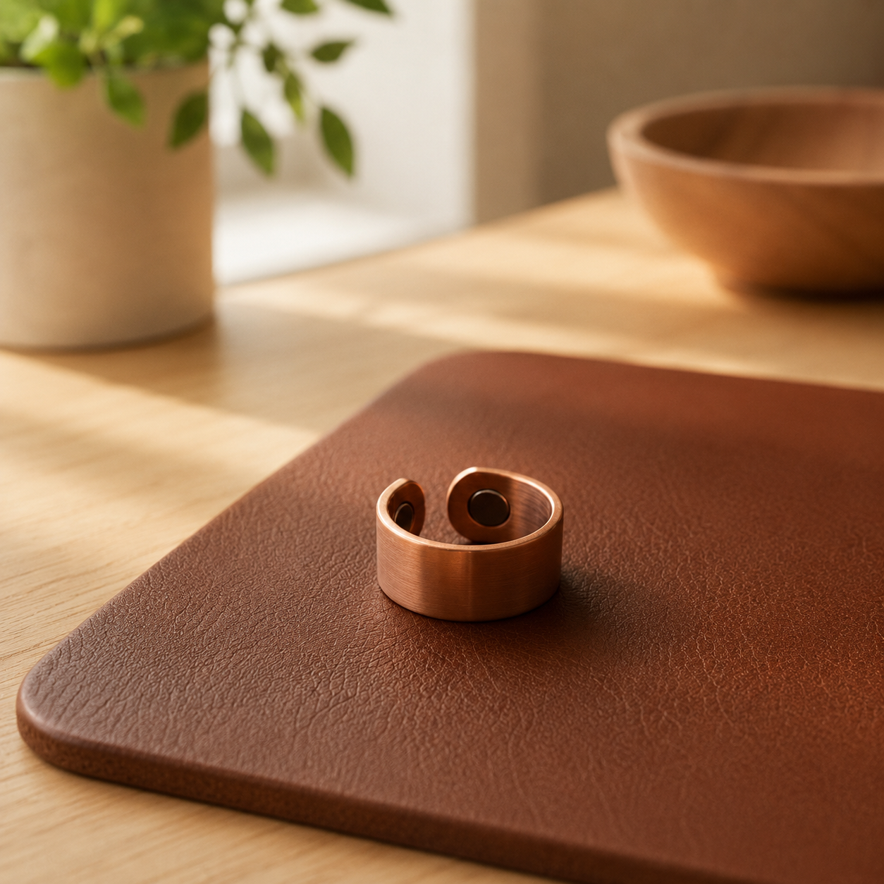 Cuff Copper Ring