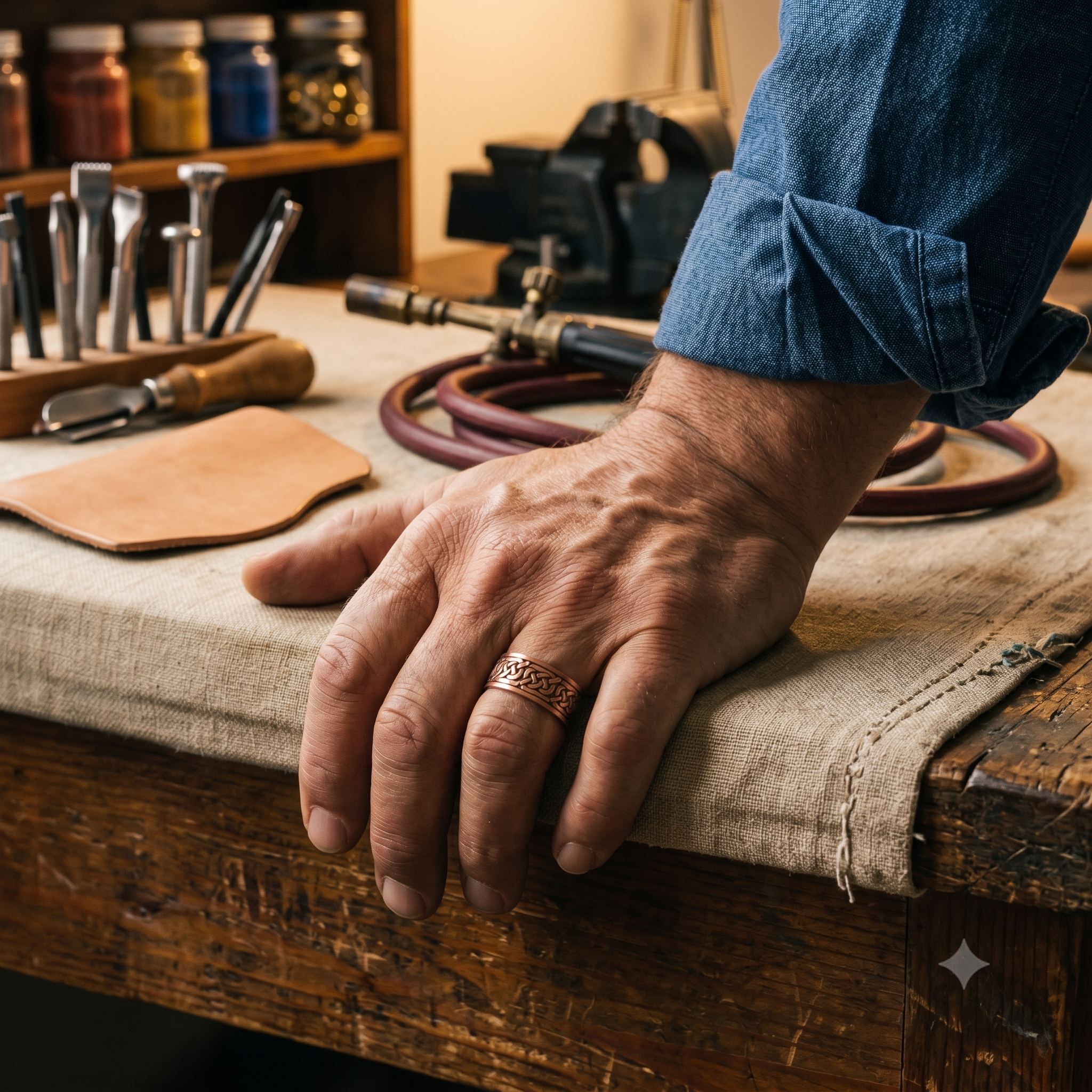 Bracken Copper Ring