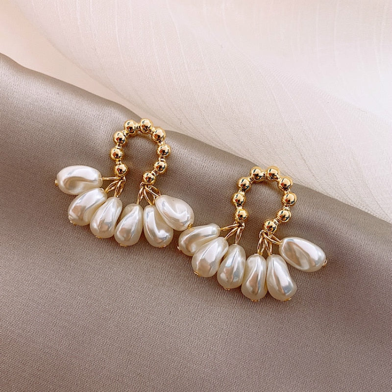 Unique Baroque Pearl Earrings