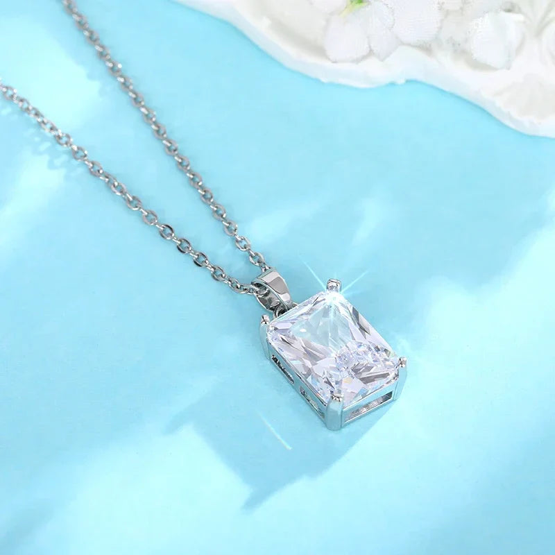 Bright Cubic Zirconia Necklace