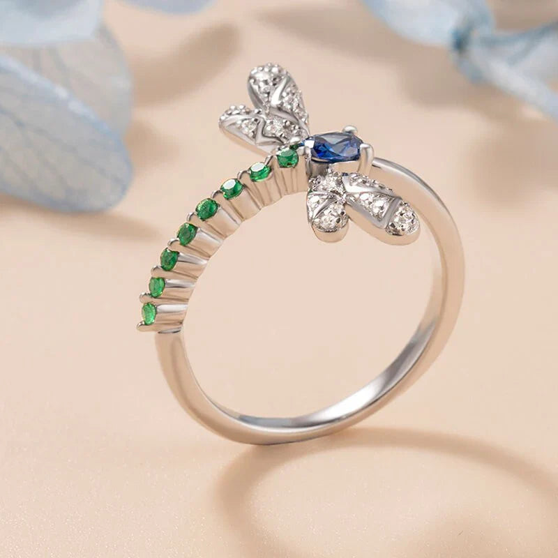 Refined Chic Dragonfly Ring