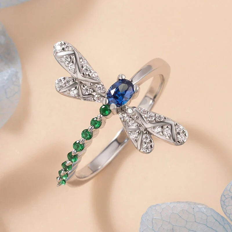 Refined Chic Dragonfly Ring