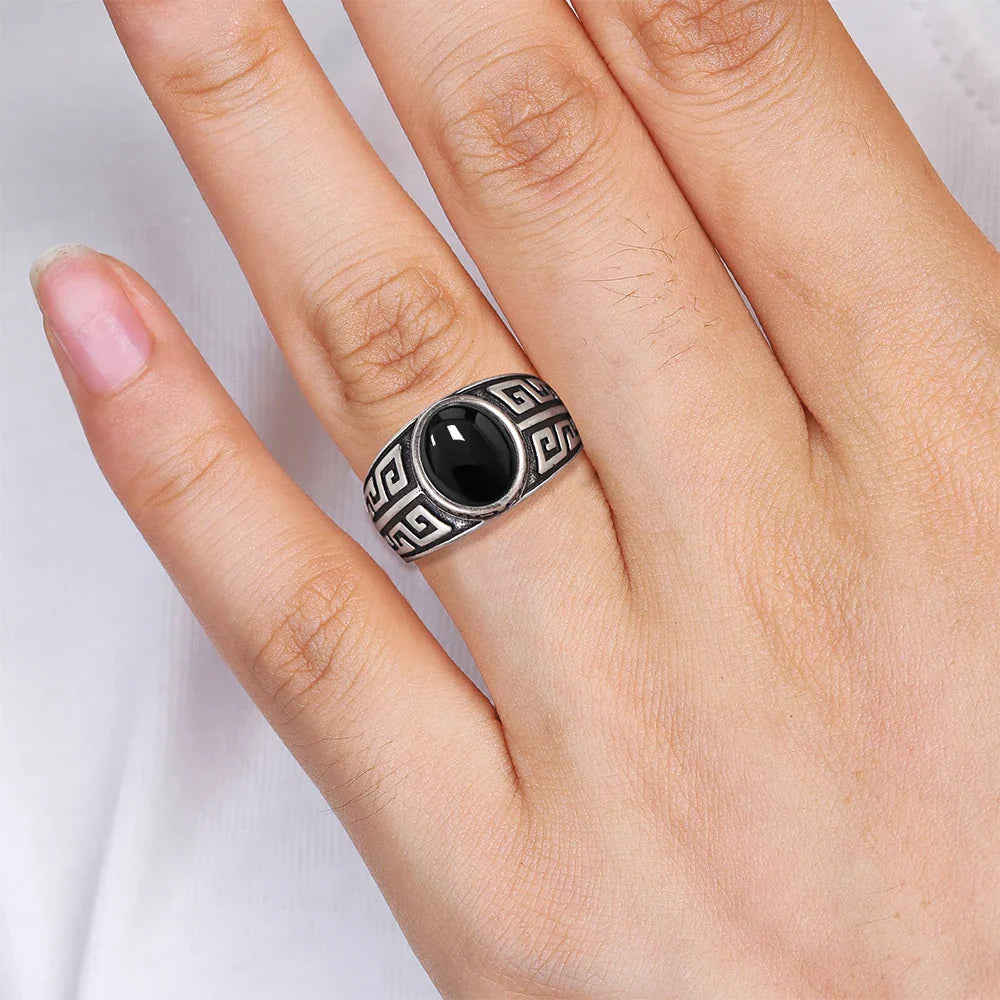 Tiger Eye Silver Ring