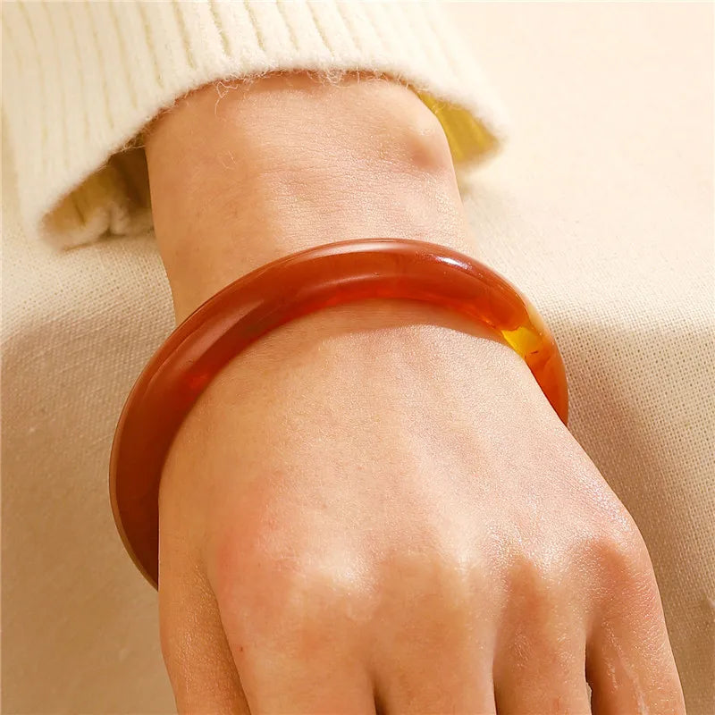 Acrylic Semi-Transparent Bracelet