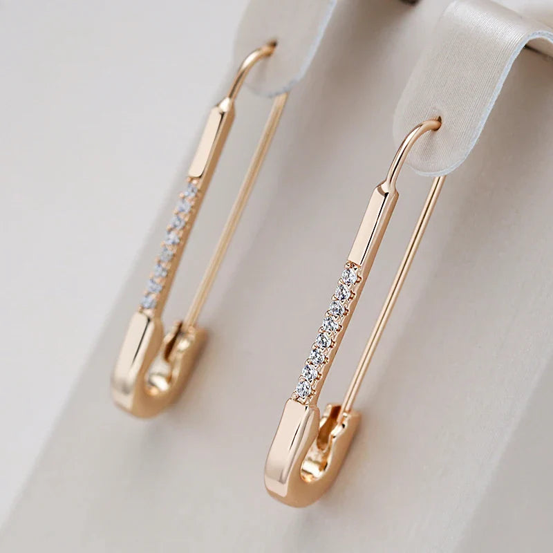 Shimmering Crystal Pearl Dangle Earrings