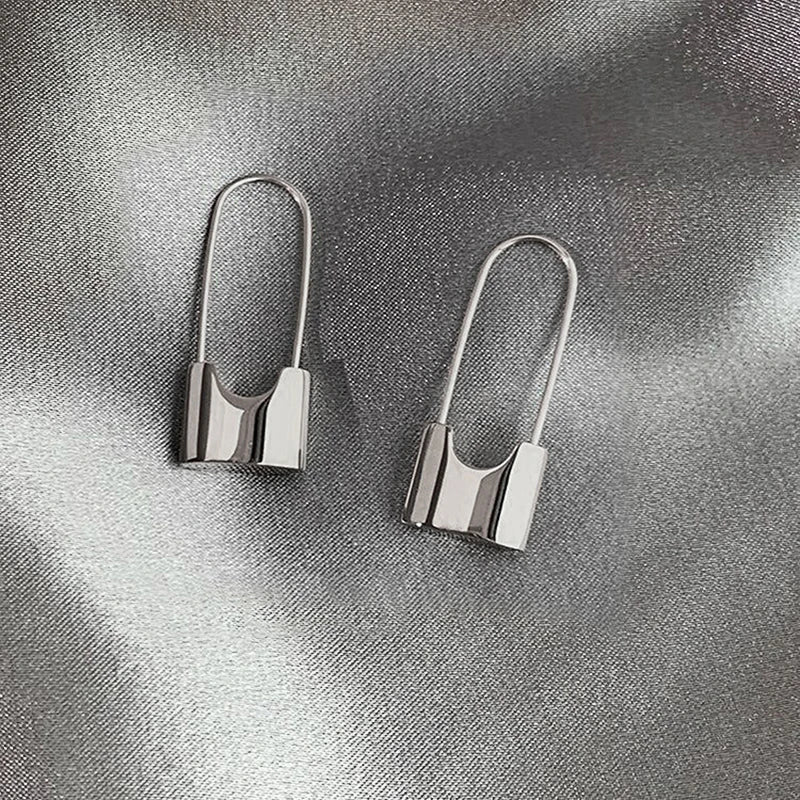 Majestic Hip Hop Lock Earrings