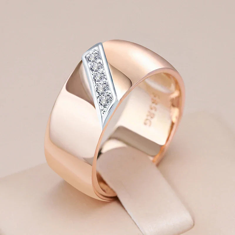 Timeless Multi Zircon Smooth Ring