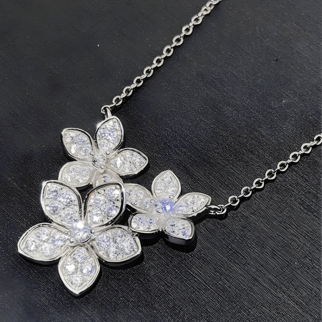 Golden Royal Flower Necklace
