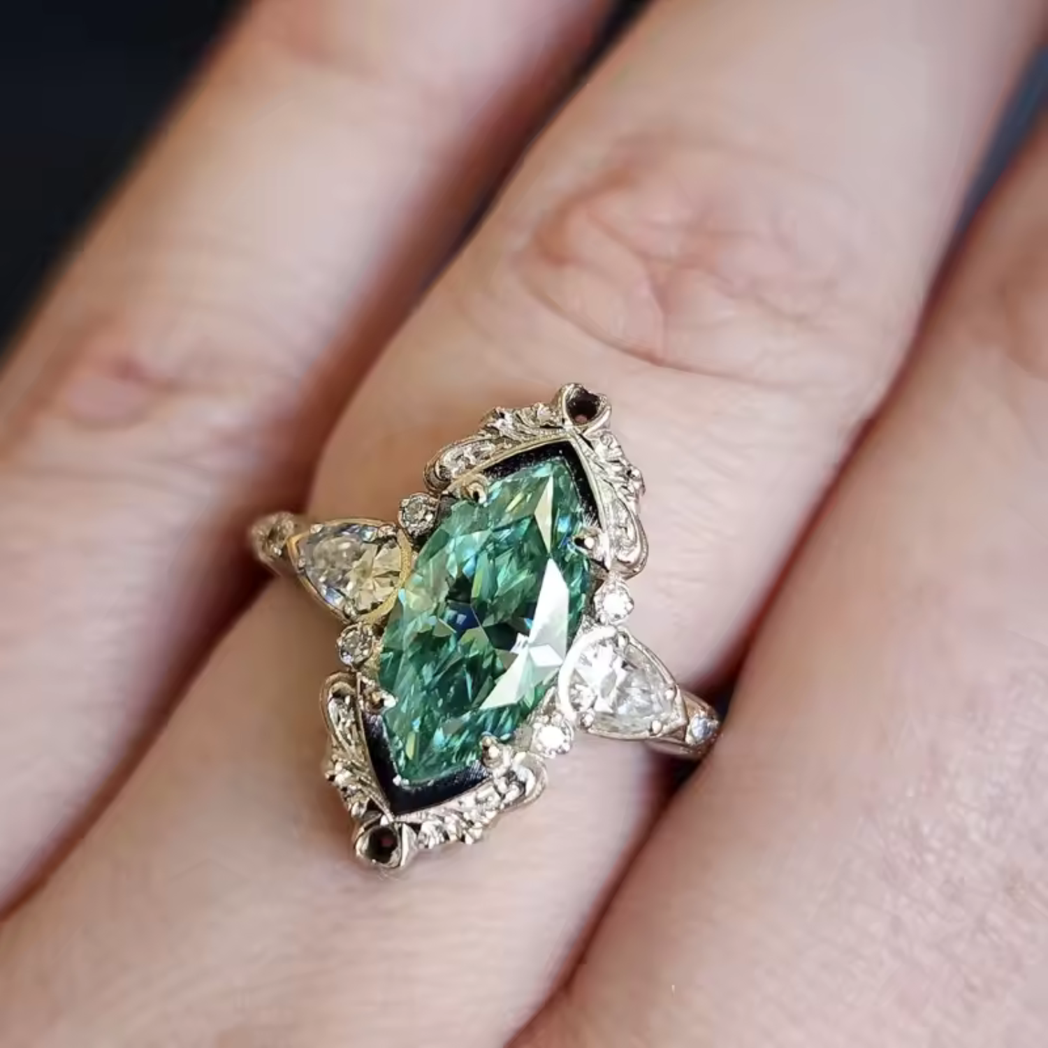 Vaelira Thornewyn Zirconia Ring