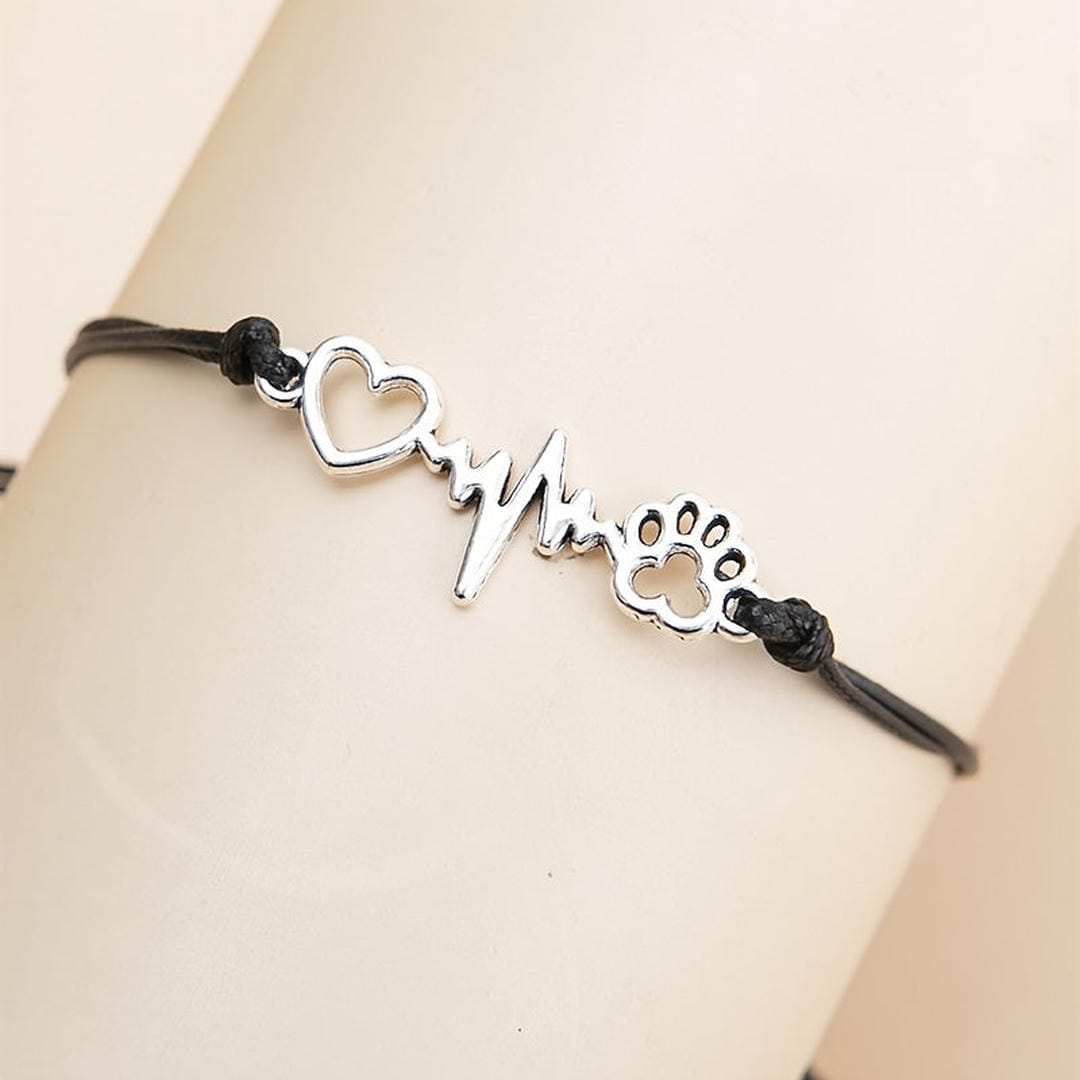 Wish & Prayer Heartbeat Bracelet