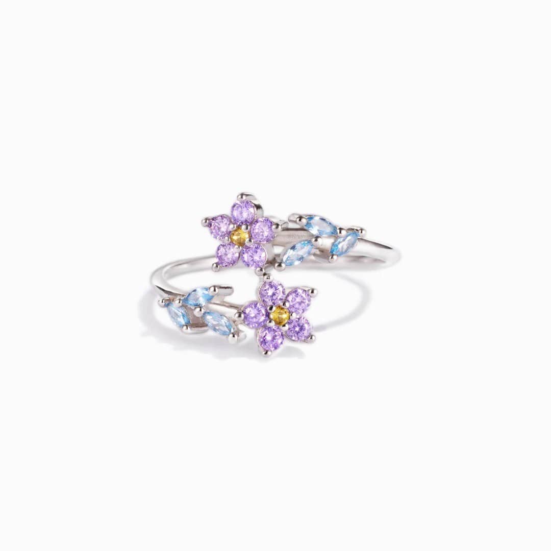 Purple Blue Grace Ring