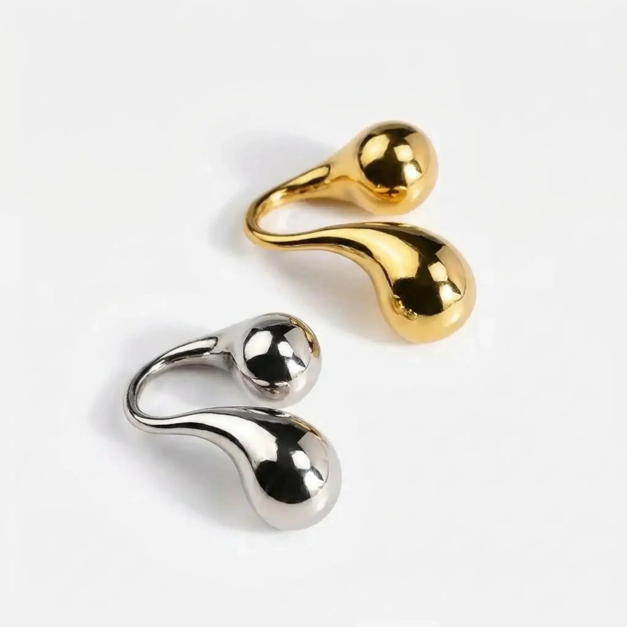 Chunky Water Drop Ring