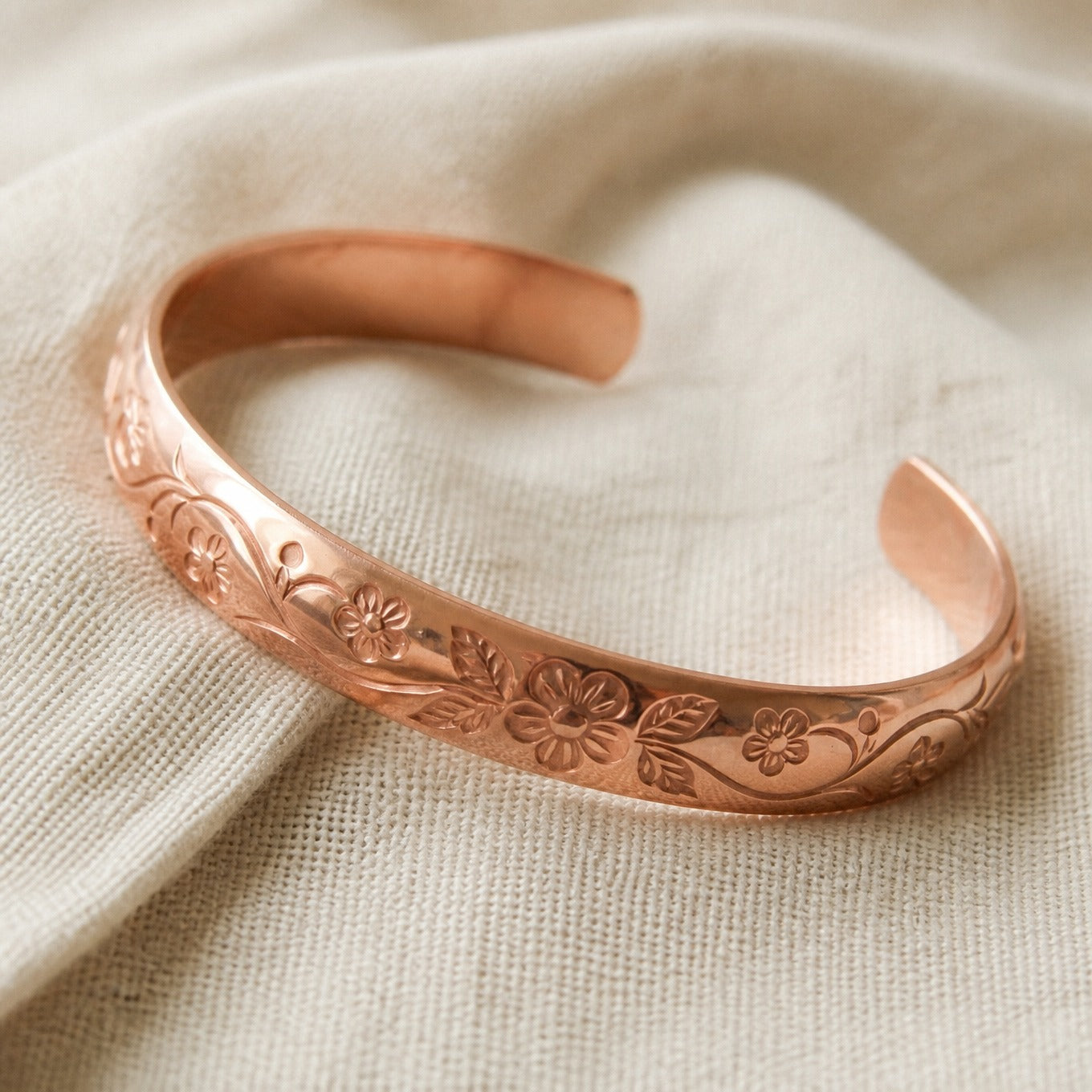 Bloom Heritage Copper Bracelet