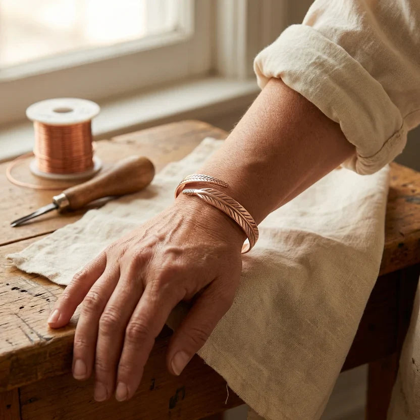Prestige Root Copper Bracelet