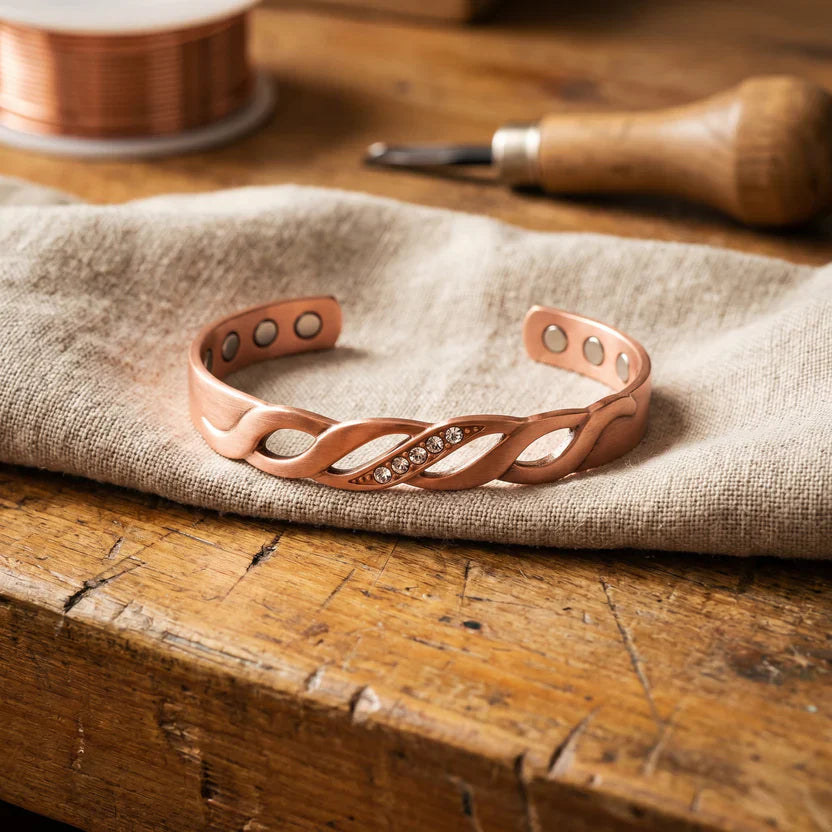 Prestige Seam Copper Bracelet