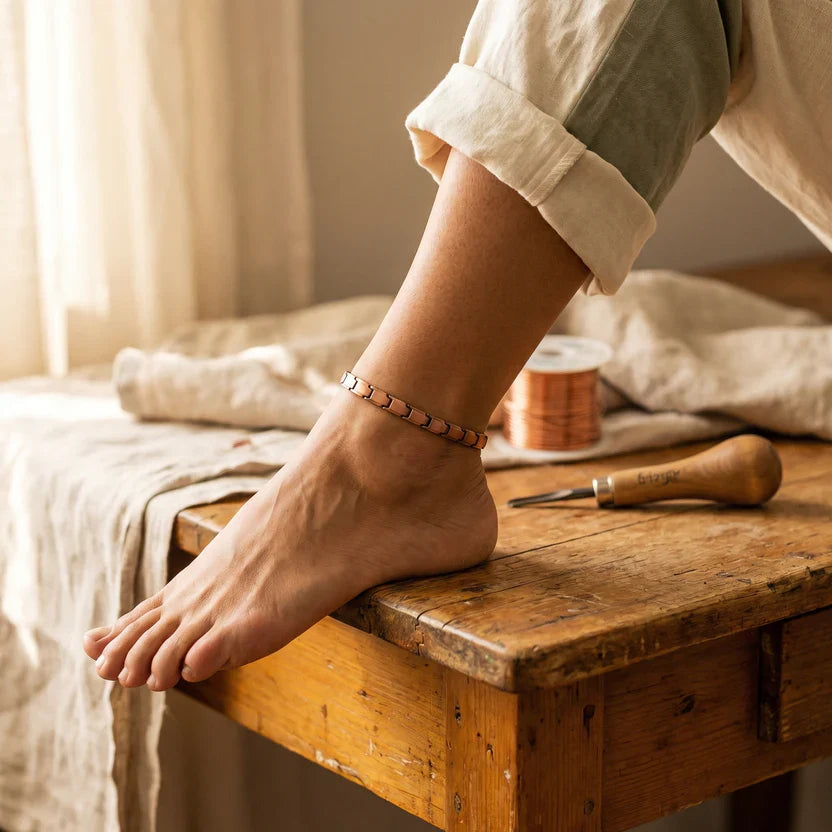 Shore Vista Copper Anklet